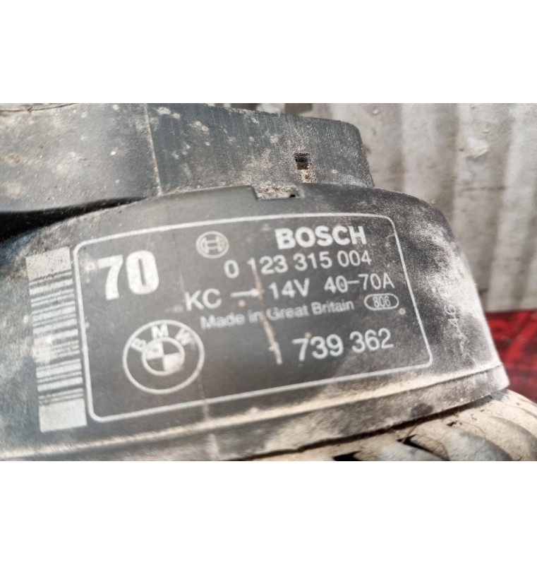 Δυναμό Bmw E36 Κωδ.Κινητηρα M40B16 1990-1993 0123315004