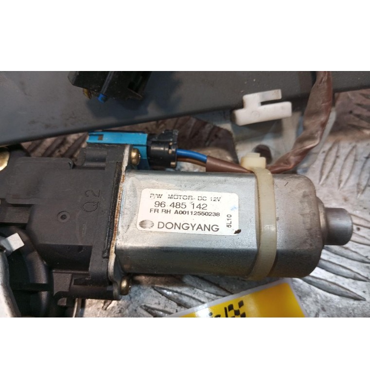 Γρύλλος - Μηχανισμός Παραθύρου Με Μοτερ Εμπρος Δεξια Chevrolet Matiz 2005-2010 2 pins 96485142