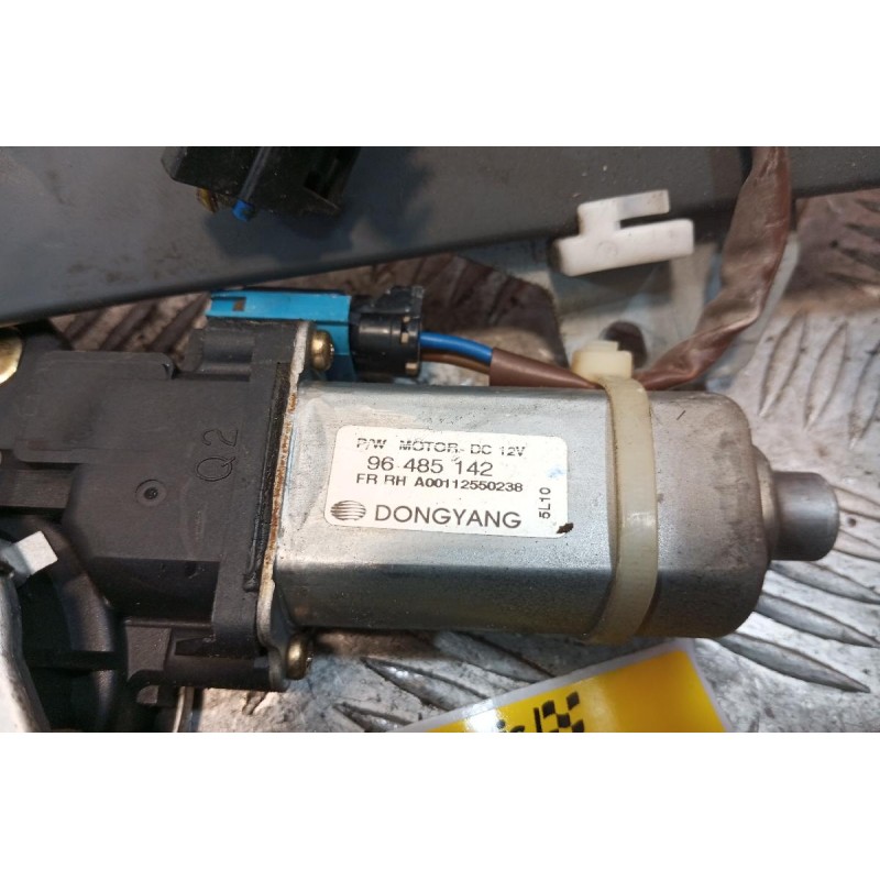 Γρύλλος - Μηχανισμός Παραθύρου Με Μοτερ Εμπρος Δεξια Chevrolet Matiz 2005-2010 2 pins 96485142