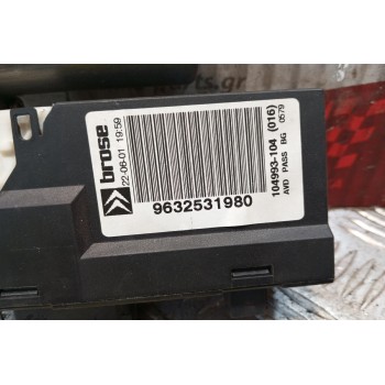 Μοτερ Παραθύρου Εμπρος Δεξια Citroen C5 2001-2004 6+16 pins 9632531980