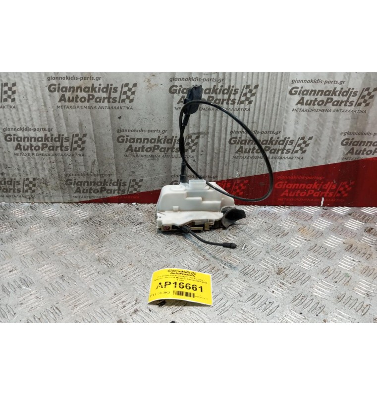 Κλειδαριά Ηλεκτρομαγνητικη Εμπρος Αριστερα Renault Megane Cabrio 2003-2006 4 pins