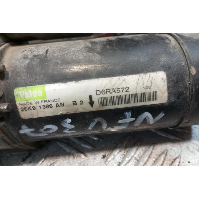 Μίζα Peugeot 307 Κωδ.Κινητηρα NFU 2001-2005 9 Δοντια D6RA572