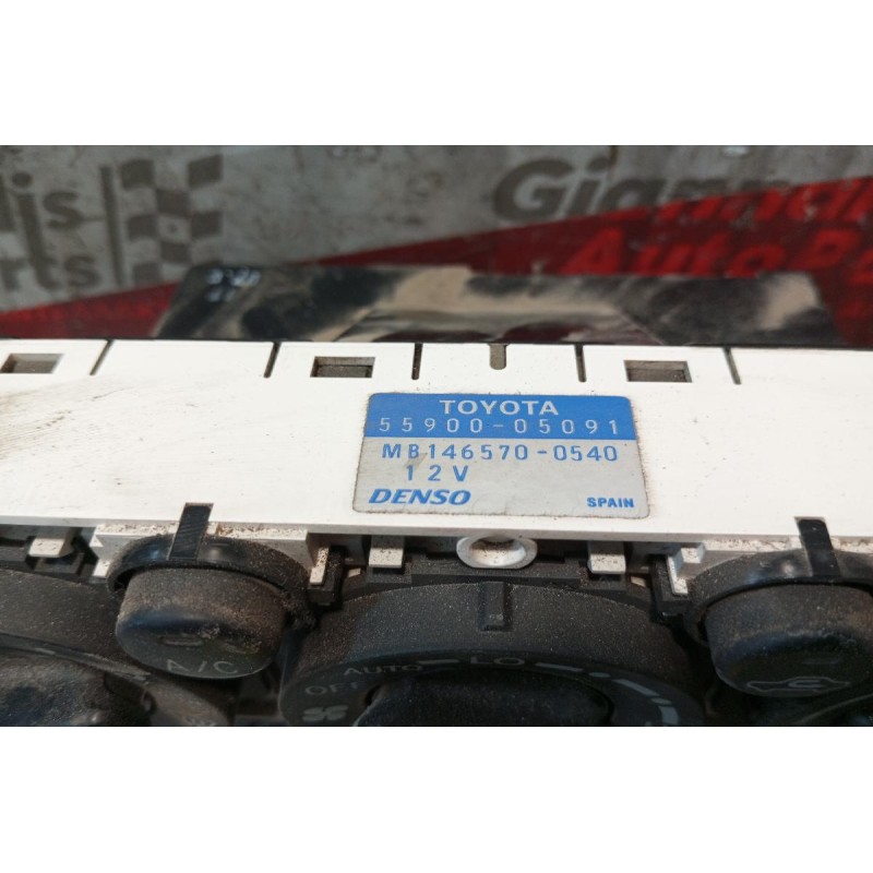 Χειριστήριο Κλιματισμού Toyota Avensis T22 1997-2003 MB146570-0540 55900-05091 2 Φις