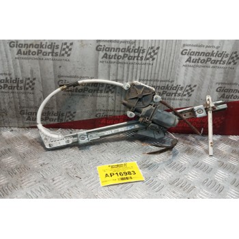 Γρύλλος - Μηχανισμός Παραθύρου Με Μοτερ Πισω Αριστερα Renault Clio II 1998-2001 2 pins