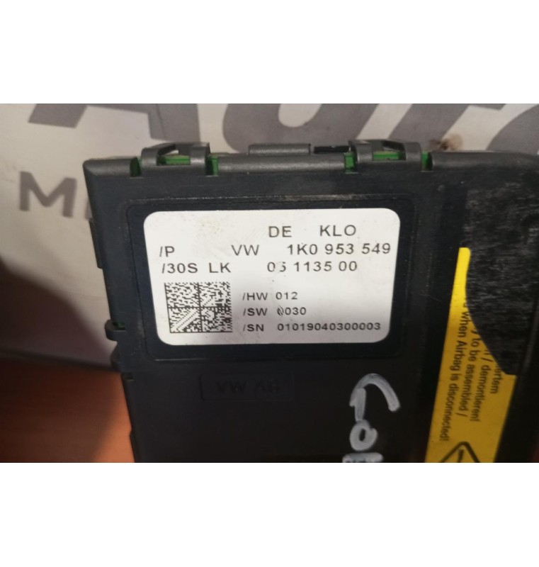 Σετ Αερόσακοι Volkswagen Golf V 3 ΘΥΡΟ 2004-2008 1K0909605A 1K0907503C 1K0880201N1BZ 1K0959653 1K0953549 602213500 602213900