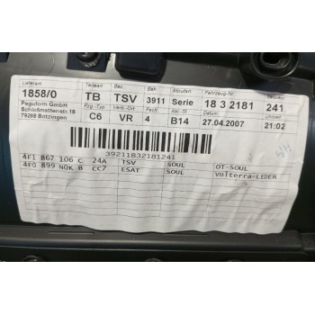 Ταπετσαρία Πόρτας Εμπρος Δεξια Audi A6 2004-2008