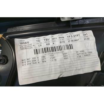 Ταπετσαρία Πόρτας Πισω Δεξια Audi A6 2004-2008