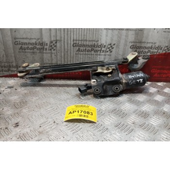 Μοτερ Με Βραχίονες -Μπράτσα Υαλοκαθαριστήρων Εμπρος Hyundai Getz 2002-2005 98100-1C100 5 pins