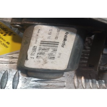 Γρύλλος - Μηχανισμός Παραθύρου Με Μοτερ Εμπρος Δεξια Citroen C3 2002-2005 400618F 6 pins