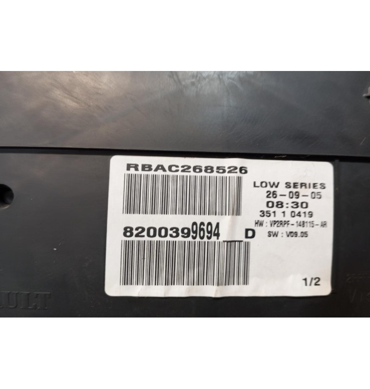 Καντράν - Κοντέρ Renault Megane 2002-2005 8200399694 35110419 1 Φις