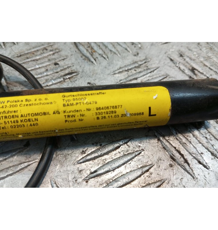 Σετ Αερόσακοων Citroen C3 2002-2005 96379999ZQ 96380009ZE 9651927580 9639873877 9640676877