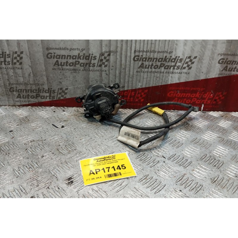 Προβολέας Ομιχλης Εμπρος Δεξια Peugeot 307 2005-2007 9650001680