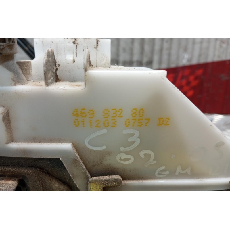 Κλειδαριά Ηλεκτρομαγνητικη Εμπρος Δεξια Citroen C3 2002-2005 4 pins 46983280