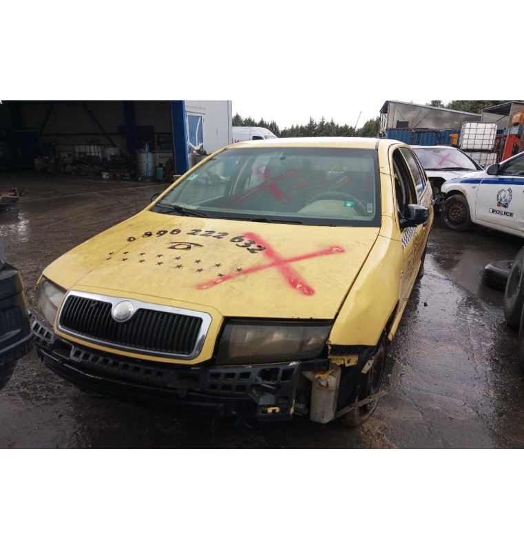 Ολόκληρο Αυτοκίνητο Skoda Fabia Κωδ.Κινητηρα ASY 1900c 64hp 1999-2008