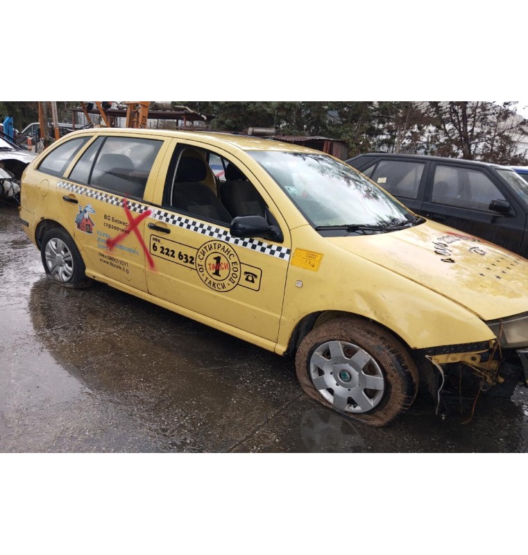 Ολόκληρο Αυτοκίνητο Skoda Fabia Κωδ.Κινητηρα ASY 1900c 64hp 1999-2008