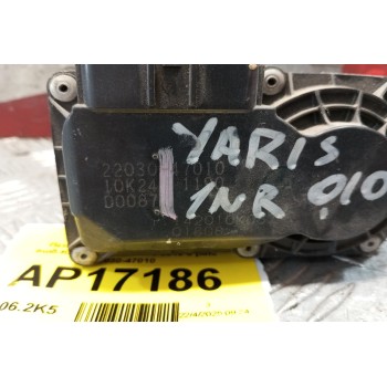Πεταλούδα Γκαζιού Toyota Yaris Κωδ.Κινητηρα 1NR 2006-2012 6 pins 22030-47010
