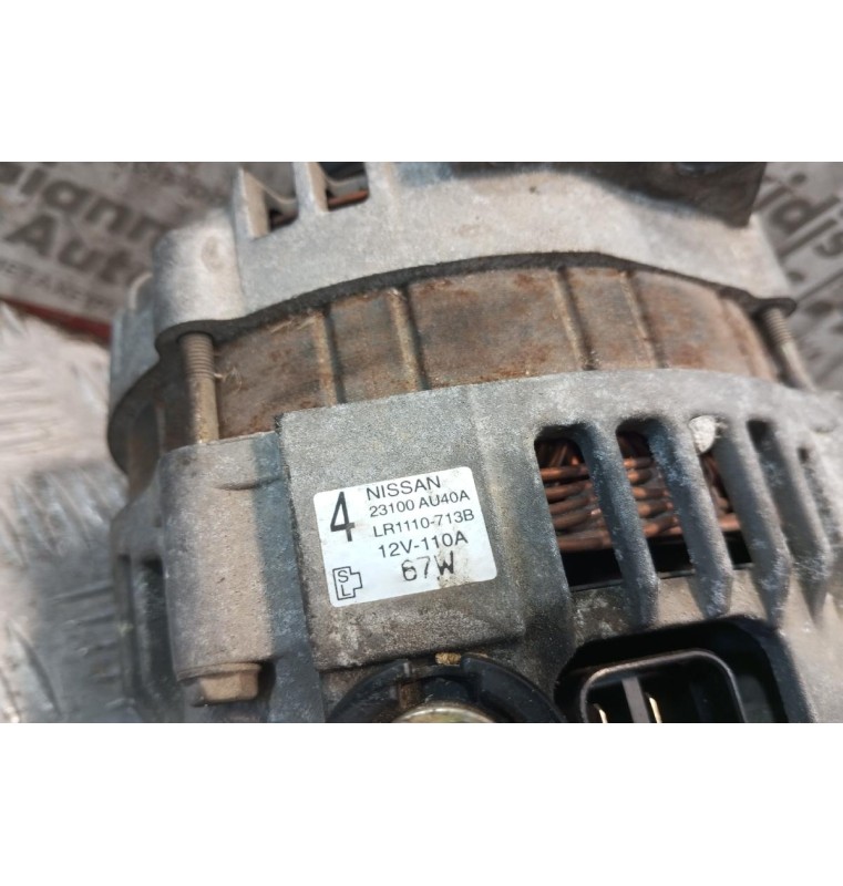 Δυναμό Nissan X-Trail Κωδ.Κινητηρα QR20 2001-2005 23100AU40A