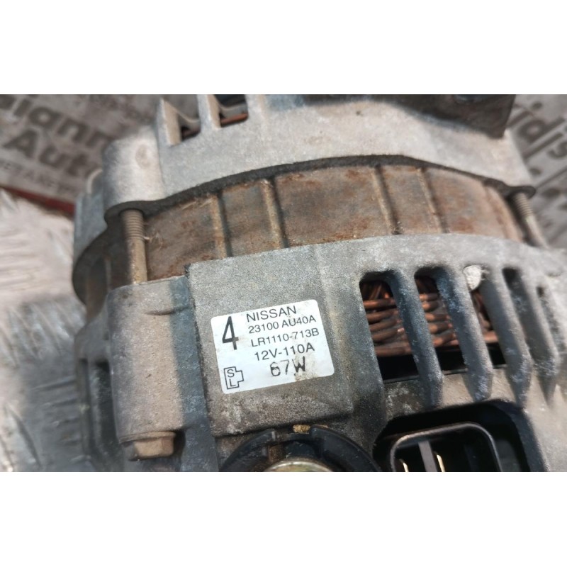 Δυναμό Nissan X-Trail Κωδ.Κινητηρα QR20 2001-2005 23100AU40A