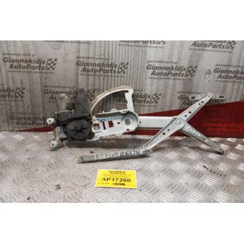 Γρύλλος - Μηχανισμός Παραθύρου Με Μοτερ Εμπρος Αριστερα Opel Corsa C 5 Θυρο 2000-2006 6 pins 400708F