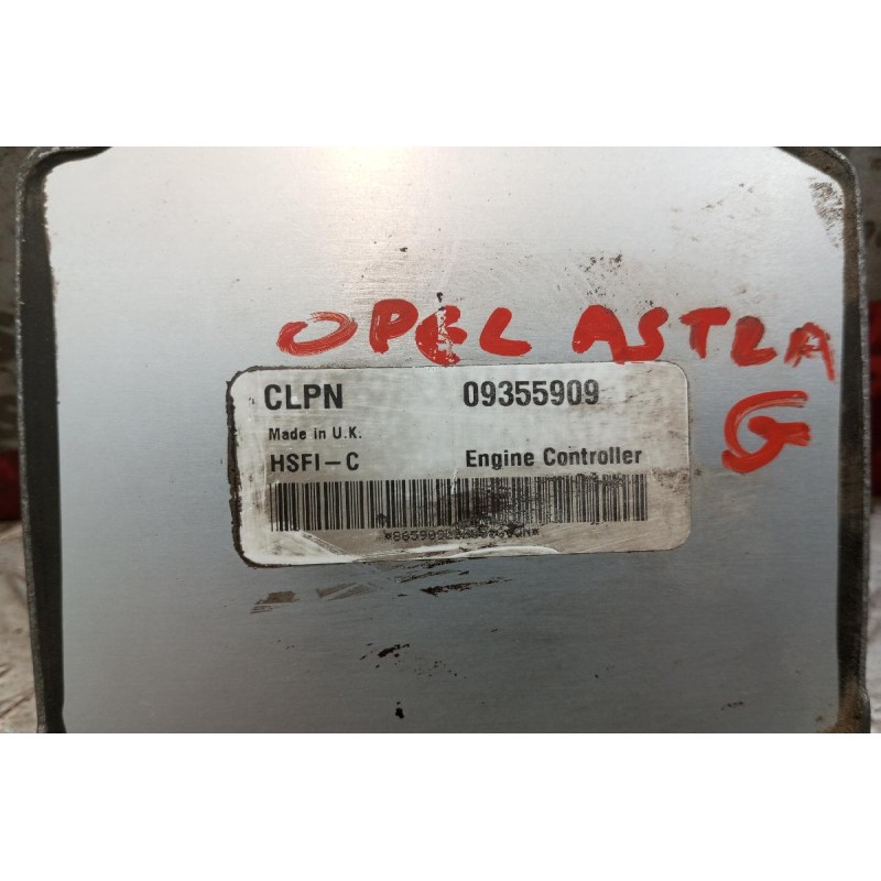 Εγκέφαλος Κινητηρα Opel Astra G 1998-2004 09355909