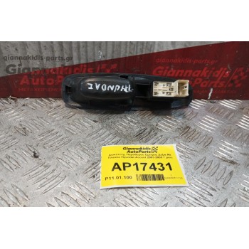 Διακόπτης Παραθυρου Εμπρος Δεξια Με Πλαισιο Hyundai Accent 2003-2005 7 pins