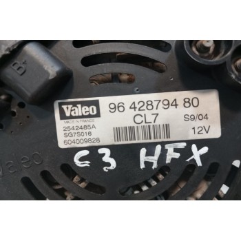 Δυναμό Citroen C3 Κωδ.Κινητηρα HFX 2002-2005 2542485A SG7S016 9642879480