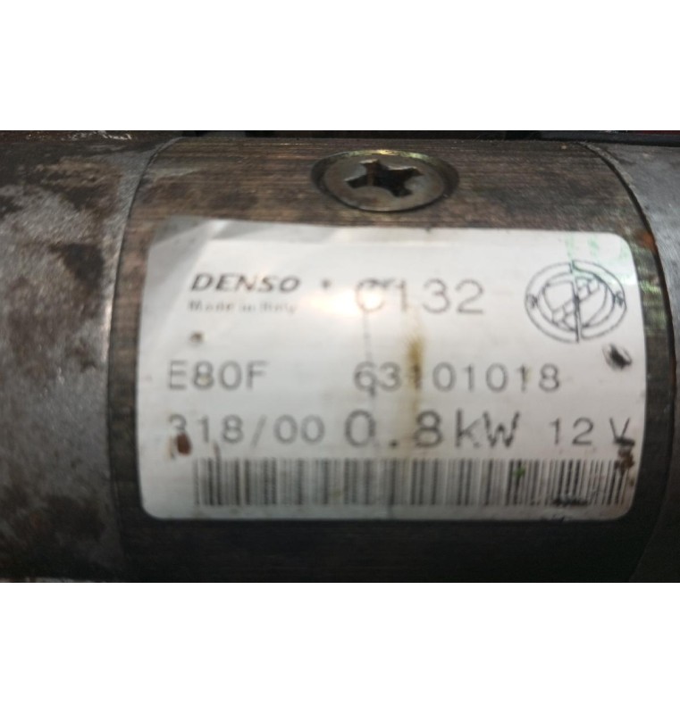 Μίζα Fiat Punto II Κωδ.Κινητηρα 188A4000 1999-2003 8 Δοντια 63101018