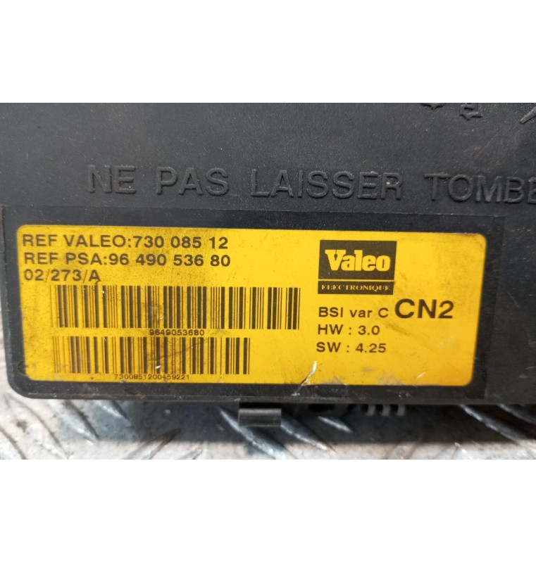 Ασφαλειοθήκη BSI Citroen Xsara 2000-2004 73008512 9649053680