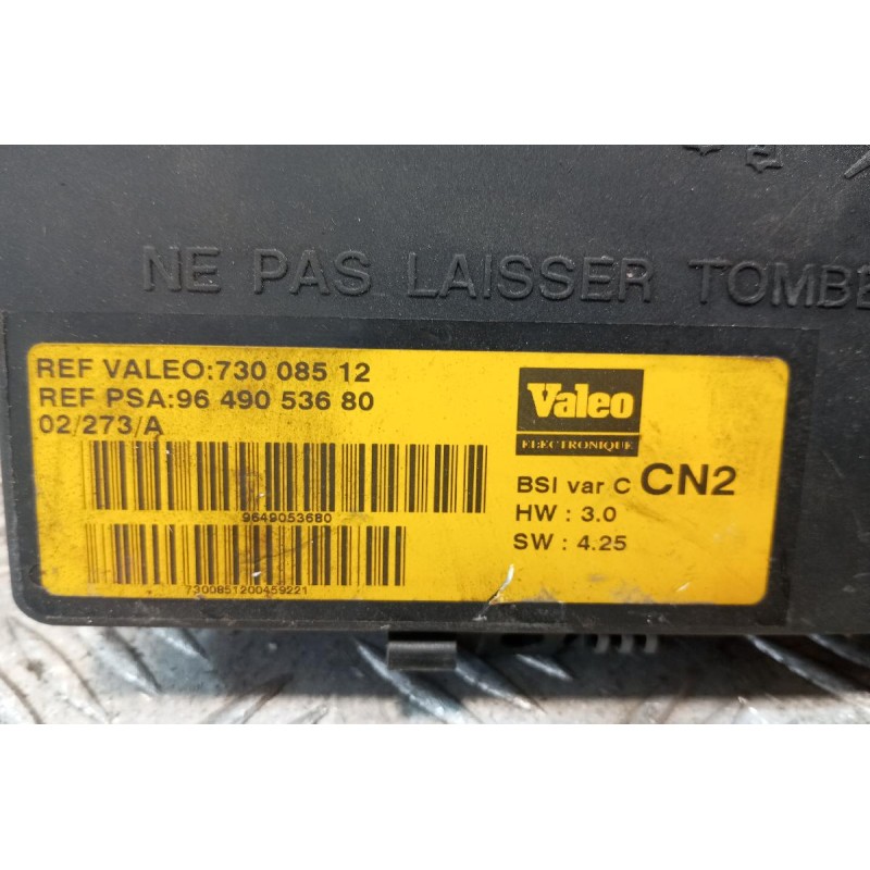 Ασφαλειοθήκη BSI Citroen Xsara 2000-2004 73008512 9649053680