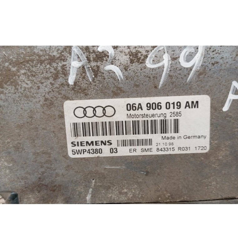 Εγκέφαλος Κινητηρα Audi A3 Κωδ.Κινητηρα AKL 1998-2004 06A906019AM
