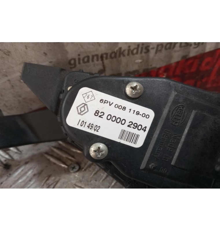 Πεντάλ Γκαζιού Ηλεκτρικό Renault Laguna II 2000-2007 6 pins 820002904