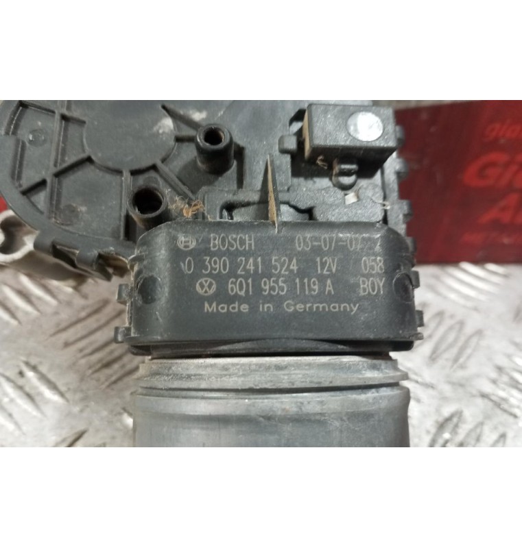 Μοτέρ Υαλοκαθαριστήρων Volkswagen Polo 9N 2002-2005 4 pins 6Q1955119A