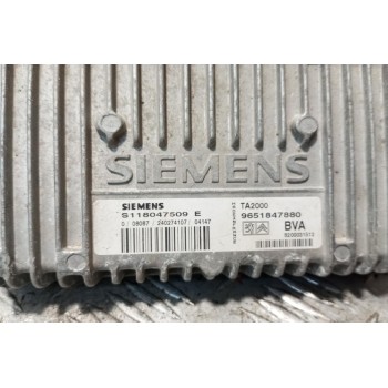 Εγκέφαλος Κινητηρα Citroen C5 2001-2004 2 φις 9651847880