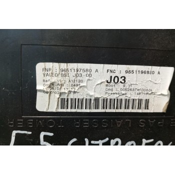 Ασφάλειες - Ασφαλειοθήκη Citroen C5 2001-2004 9651196880A BSI J03-00