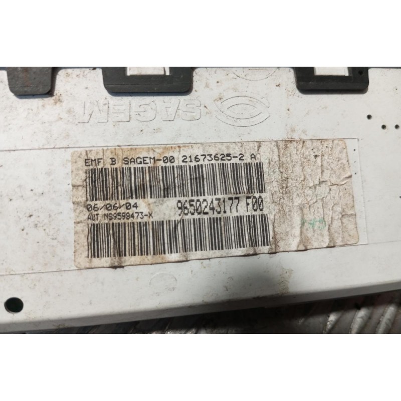 Οθόνη Πολλαπλων Ενδειξεων Citroen C5 2001-2004 1 Φις 9650243177F00