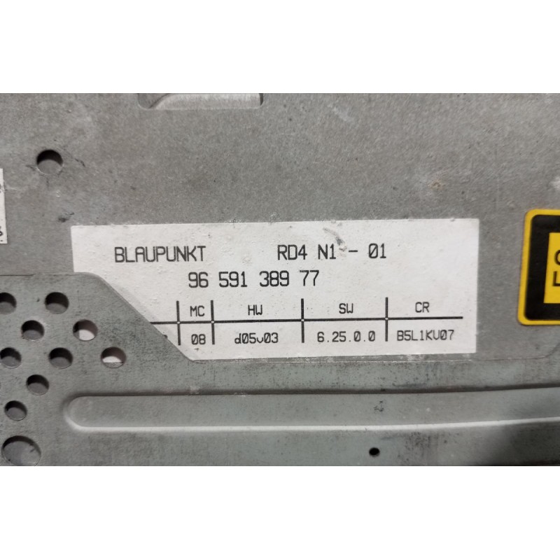 Ράδιο-CD Citroen C4 2011-2014 9659138977