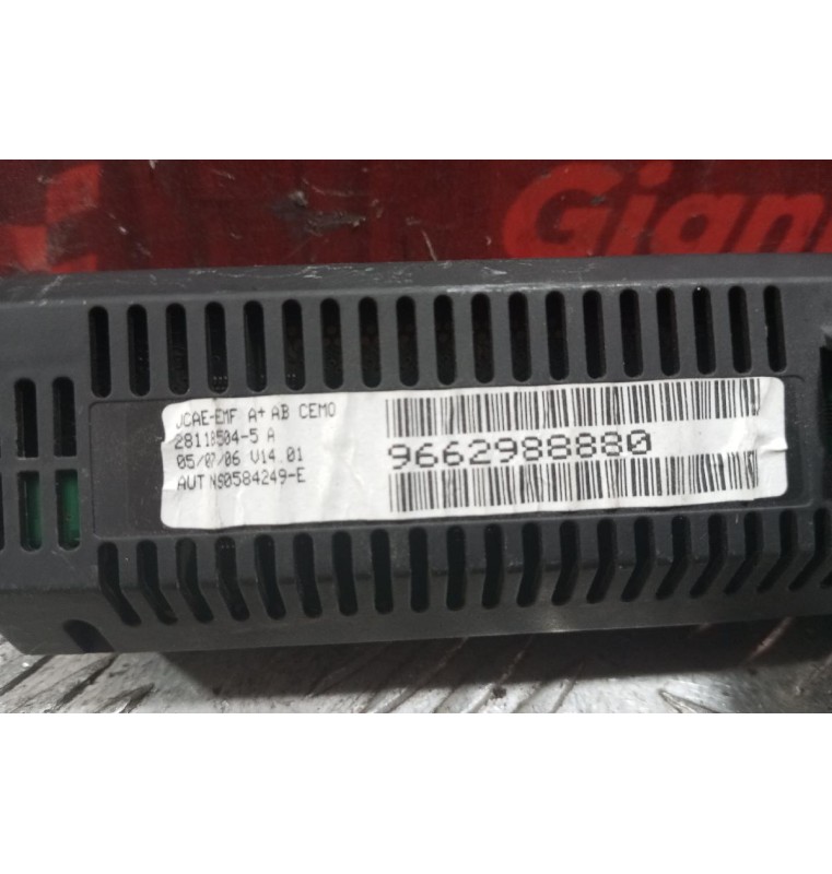 Οθόνη Πολλαπλων Ενδειξεων Citroen C4 2004-2008 9662988880 4 pins