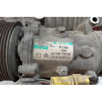 Κομπρεσέρ Aircondition - A/C Citroen C4 2004-2008 9659875780 R134a 1355F