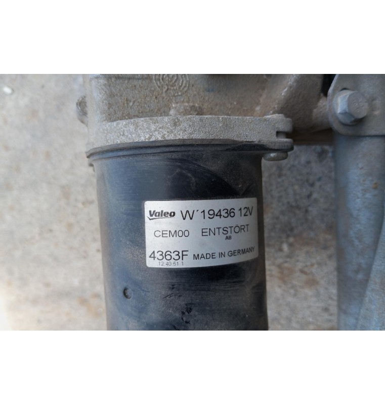 Μοτερ Υαλοκαθαριστηρων Με Βραχίονες -Μπράτσα Εμπρος Citroen C4 2011-2014 W19436 4 pins