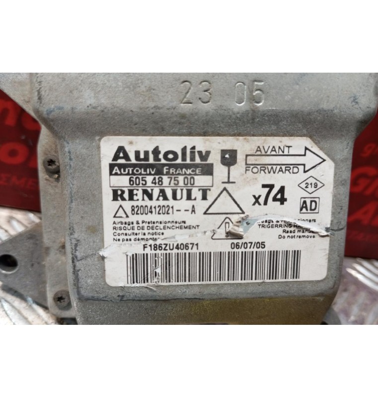 Εγκέφαλος Αεροσακων Renault Laguna II 2000-2007 605487500