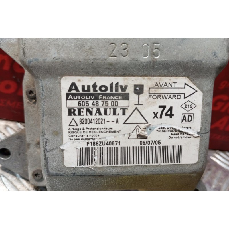 Εγκέφαλος Αεροσακων Renault Laguna II 2000-2007 605487500