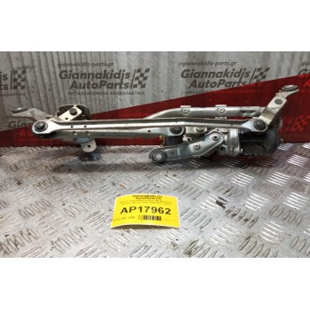 Μοτέρ Υαλοκαθαριστήρων Με Μπρατσα Εμπρος Nissan Note 2009-2013 4 pins