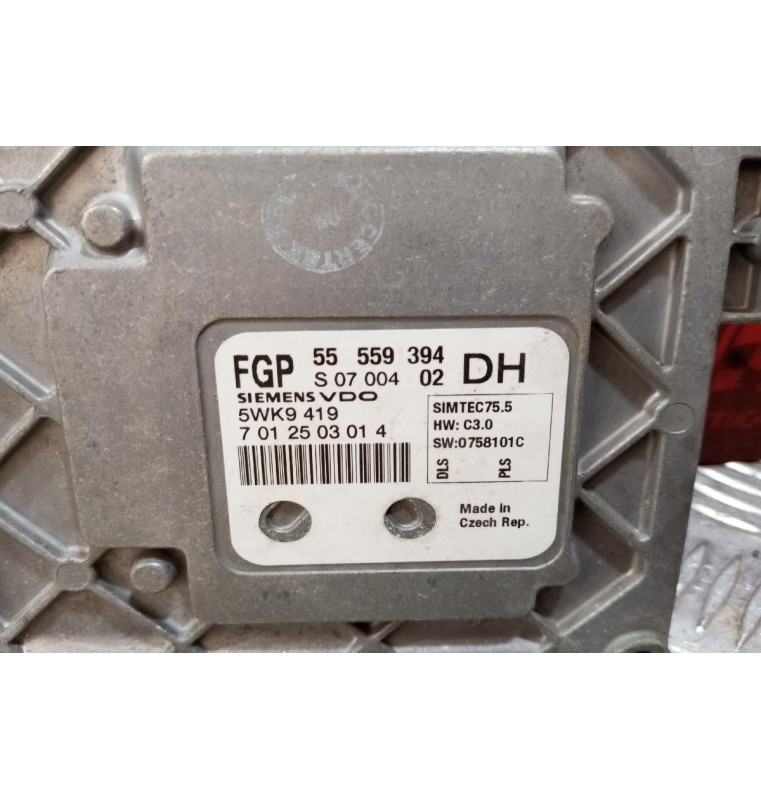 Εγκέφαλος Κινητήρα Opel Astra H 1.6 Z16XER VDO 55559394 S0700402 DH 2004-2010
