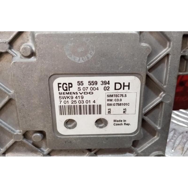Εγκέφαλος Κινητήρα Opel Astra H 1.6 Z16XER VDO 55559394 S0700402 DH 2004-2010