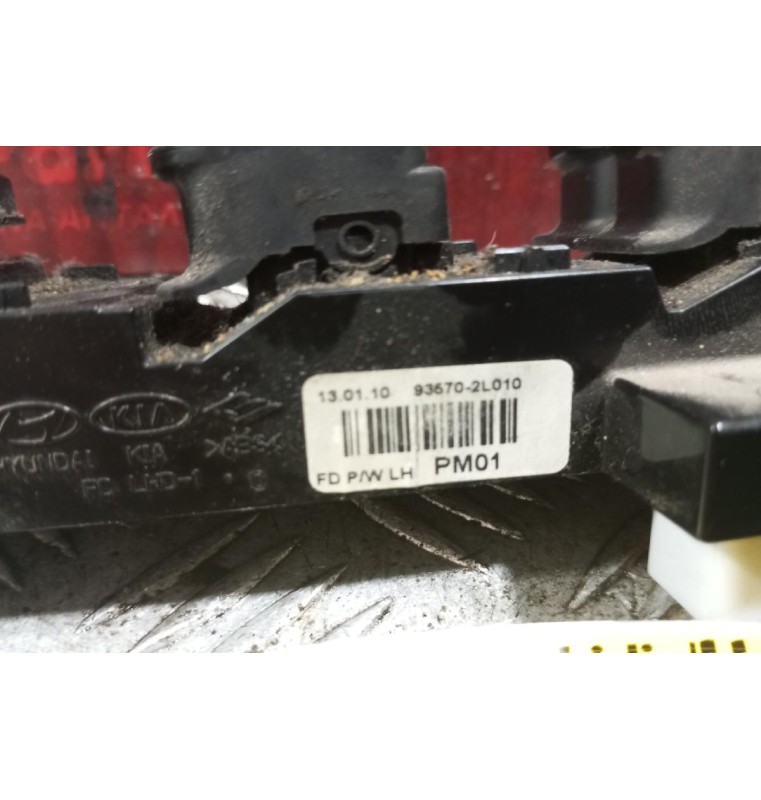 Διακόπτες Παραθυρων/Κλειδωματος Εμπρος Αριστερα Hyundai i 30 2007-2012 16 pins 93670-2L010