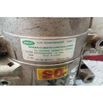 Κομπρεσέρ Aircondition - A/C Hyundai Accent Κωδ.Κινητηρα G4EA 1997-2002 CBXAA-04 HS-15 F500