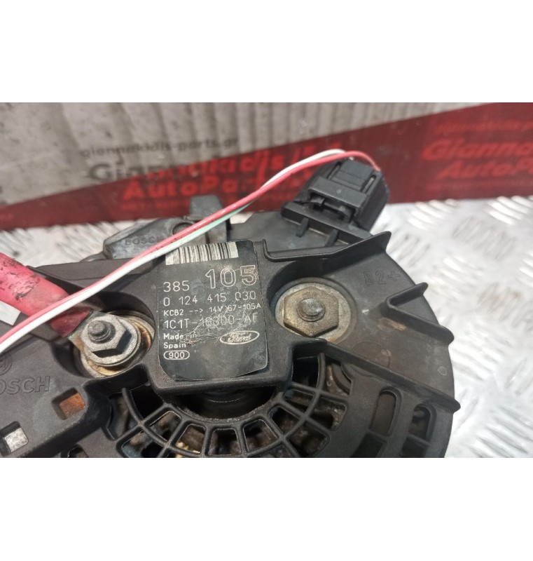 Δυναμό Ford Transit Κωδ.Κινητηρα F3FA 2000-2006 0124415030