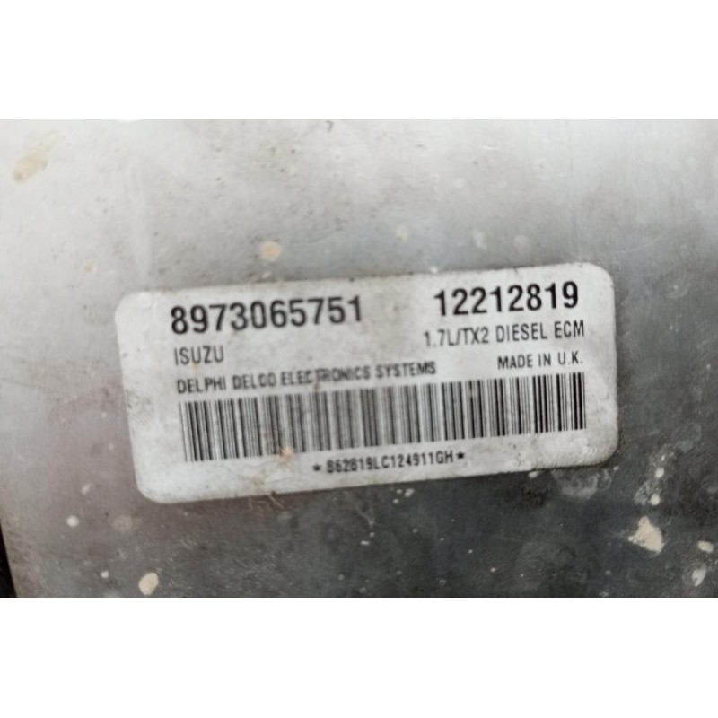 Εγκέφαλος Κινητηρα Opel Astra 1998-2004 8973065751