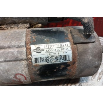 Μίζα Nissan Almera N15 Κωδ.Κινητηρα GA14 1995-2000 8 Δοντια 233001M211