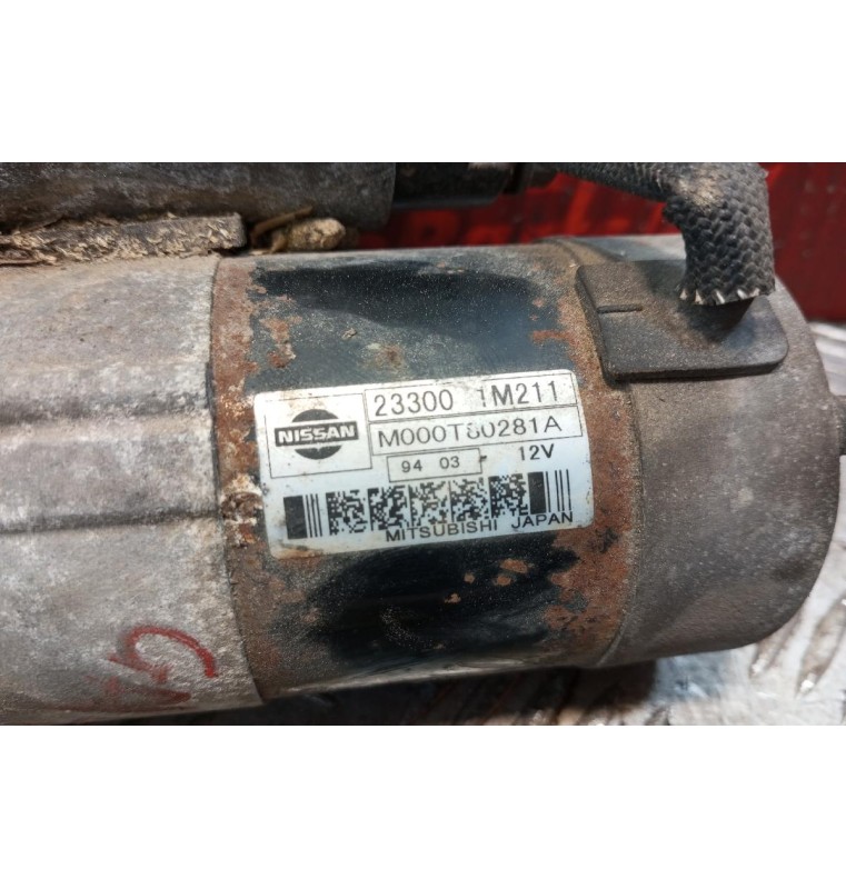 Μίζα Nissan Almera N15 Κωδ.Κινητηρα GA14 1995-2000 8 Δοντια 233001M211